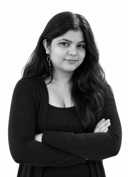 Team member Bharti.
